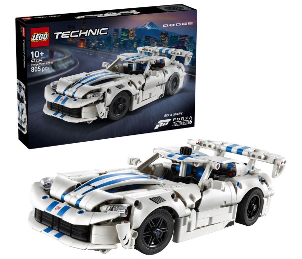 LEGO TECHNIC 42234 Samochód sportowy Dodge Viper GTS-R - 1547396 - zdjęcie 2